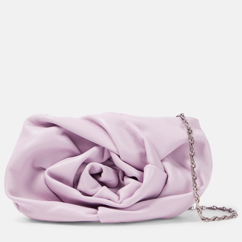 Burberry Rose clutch with chain NWT